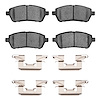 1310-1454-01 3000-Series Ceramic Brake Pads & Hardware Kit, 2011-2019 Ford/Lincoln/Mercury/Mazda, Position: Front