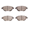 1310-1541-09 3000-Series Ceramic Brake Pads & Hardware Kit, 2003-2014 Peugeot, Position: Front