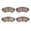 1310-1574-09 3000-Series Ceramic Brake Pads & Hardware Kit, 2004-2008 Ford/Lincoln/Mercury/Mazda, Position: Front - image 1