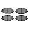 1310-1596-00 3000-Series Ceramic Brake Pads, 2012-2020 Multiple Makes/Models, Position: Rear - image 1