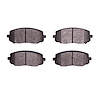 1310-1601-09 3000-Series Ceramic Brake Pads & Hardware Kit, 2012-2014 Mopar, Position: Front