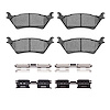 1310-1602-01 3000-Series Ceramic Brake Pads & Hardware Kit, 2012-2020 Ford/Lincoln/Mercury/Mazda, Position: Rear - image 1