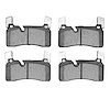 1310-1607-00 3000-Series Ceramic Brake Pads, 2011-2015 Mercedes-Benz, Position: Rear