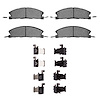 1310-1611-13 3000-Series Ceramic Brake Pads & Hardware Kit, 2013-2019 Ford/Lincoln/Mercury/Mazda, Position: Front - image 1