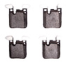 1310-1656-00 3000-Series Ceramic Brake Pads, 2012-2021 BMW, Position: Rear