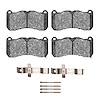 1310-1666-01 3000-Series Ceramic Brake Pads & Hardware Kit, 2013-2014 Ford/Lincoln/Mercury/Mazda, Position: Front - image 1