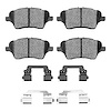 1310-1730-01 3000-Series Ceramic Brake Pads & Hardware Kit, 2014-2019 Ford/Lincoln/Mercury/Mazda, Position: Front - image 1