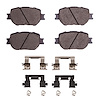 1310-1733-01 3000-Series Ceramic Brake Pads & Hardware Kit, 2014-2015 Lexus/Toyota/Scion, Position: Front - image 1