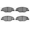 1310-1776-00 3000-Series Ceramic Brake Pads, 2014-2018 Audi/Volkswagen, Position: Front