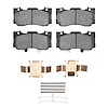 1310-1784-01 3000-Series Ceramic Brake Pads & Hardware Kit, Fits Select Ford/Lincoln/Mercury/Mazda, Position: Front - image 1