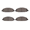 1310-1788-09 3000-Series Ceramic Brake Pads & Hardware Kit, 2002-2018 Infiniti/Nissan, Position: Front