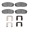 1310-1814-01 3000-Series Ceramic Brake Pads & Hardware Kit, 2015-2020 Kia/Hyundai/Genesis, Position: Front - image 1