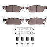 1310-1818-01 3000-Series Ceramic Brake Pads & Hardware Kit, 2015-2020 Ford/Lincoln/Mercury/Mazda, Position: Front - image 1