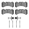 1310-1819-01 3000-Series Ceramic Brake Pads & Hardware Kit, 2016-2017 Volvo, Position: Front - image 1