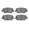 1310-1844-00 3000-Series Ceramic Brake Pads, Fits Select GM, Position: Front - image 1