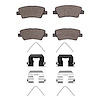 1310-1848-01 3000-Series Ceramic Brake Pads & Hardware Kit, Fits Select Kia/Hyundai/Genesis, Position: Rear - image 1