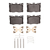 1310-1871-01 3000-Series Ceramic Brake Pads & Hardware Kit, Fits Select Mercedes-Benz, Position: Front