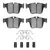 1310-1872-01 3000-Series Ceramic Brake Pads & Hardware Kit, Fits Select Mercedes-Benz, Position: Rear