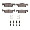 1310-1955-01 3000-Series Ceramic Brake Pads & Hardware Kit, 2016-2019 Smart, Position: Front