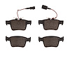 1310-1989-10 3000-Series Ceramic Brake Pads, 2017-2021 Alfa Romeo, Position: Rear - image 1