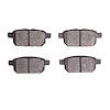 1310-2007-09 3000-Series Ceramic Brake Pads & Hardware Kit, 2013-2019 Suzuki, Position: Rear