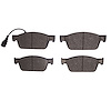 1310-2033-00 3000-Series Ceramic Brake Pads, 2016-2020 Audi/Volkswagen, Position: Front
