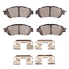 1310-2038-01 3000-Series Ceramic Brake Pads & Hardware Kit, Fits Select Infiniti/Nissan, Position: Front - image 1
