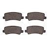 1310-2044-00 3000-Series Ceramic Brake Pads, 2016-2017 Kia/Hyundai/Genesis, Position: Rear - image 1