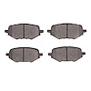 1310-2116-00 3000-Series Ceramic Brake Pads, Fits Select Acura/Honda, Position: Rear - image 1