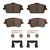 1310-2137-01 3000-Series Ceramic Brake Pads & Hardware Kit, Fits Select Volvo, Position: Front - image 1