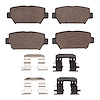 1310-2156-01 3000-Series Ceramic Brake Pads & Hardware Kit, Fits Select Mitsubishi, Position: Rear - image 1