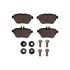 1310-2163-01 3000-Series Ceramic Brake Pads & Hardware Kit, Fits Select Mercedes-Benz, Position: Rear - image 1