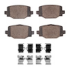 1310-2191-01 3000-Series Ceramic Brake Pads & Hardware Kit, Fits Select Infiniti/Nissan, Position: Rear - image 1