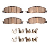 1310-2230-01 3000-Series Ceramic Brake Pads & Hardware Kit, Fits Select Ford/Lincoln/Mercury/Mazda, Position: Front - image 1