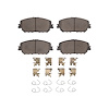 1310-2375-01 3000-Series Ceramic Brake Pads & Hardware Kit, Fits Select Infiniti/Nissan, Position: Front - image 1