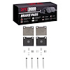 1311-0044-04 3000-Series Semi-Metallic Brake Pads & Hardware Kit, 1968-1971 Volvo, Position: Rear - image 1