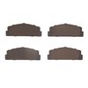 1311-0054-10 3000-Series Semi-Metallic Brake Pads, 1968-1992 Multiple Makes/Models, Position: Front - image 2