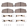 1311-0054-11 3000-Series Semi-Metallic Brake Pads & Hardware Kit, 1968-1992 Multiple Makes/Models, Position: Front