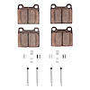 1311-0096-05 3000-Series Semi-Metallic Brake Pads & Hardware Kit, 1972-1972 Multiple Makes/Models, Position: Front
