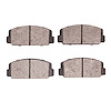 1311-0112-00 3000-Series Semi-Metallic Brake Pads, 1972-1981 Subaru, Position: Front - image 1
