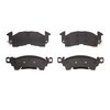 1311-0122-00 3000-Series Semi-Metallic Brake Pads, 1976-1978 GM, Position: Rear - image 2