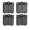 1311-0143-00 3000-Series Semi-Metallic Brake Pads, 1969-1984 Multiple Makes/Models, Position: Front