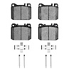 1311-0145-13 3000-Series Semi-Metallic Brake Pads & Hardware Kit, 1979-1985 Mercedes-Benz, Position: Front - image 1