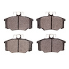 1311-0147-00 3000-Series Semi-Metallic Brake Pads, 1977-1987 Audi/Volkswagen, Position: Front - image 1