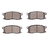 1311-0176-00 3000-Series Semi-Metallic Brake Pads, 1979-1982 Acura/Honda, Position: Front - image 1