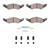 1311-0179-01 3000-Series Semi-Metallic Brake Pads & Hardware Kit, 1981-1982 Ford/Lincoln/Mercury/Mazda, Position: Front - image 1