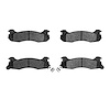 1311-0204-00 3000-Series Semi-Metallic Brake Pads, 1982-1990 Ford/Lincoln/Mercury/Mazda, Position: Rear - image 1