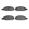 1311-0226-00 3000-Series Semi-Metallic Brake Pads, 1976-1982 Acura/Honda, Position: Front - image 1