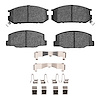 1311-0245-01 3000-Series Semi-Metallic Brake Pads & Hardware Kit, 1982-1985 Lexus/Toyota/Scion, Position: Front - image 1