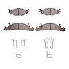 1311-0259-01 3000-Series Semi-Metallic Brake Pads & Hardware Kit, 1984-1990 Mopar, Position: Front - image 1